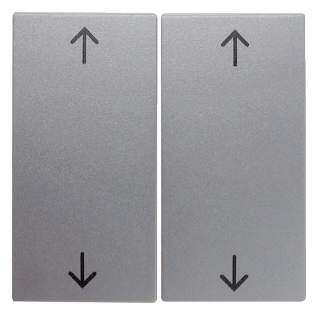 Berker 16441404 Wippe m.Aufdruck Symbol Pfeile B.7 alu matt