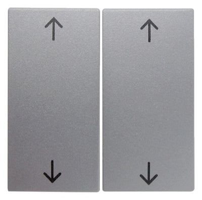 Berker 16441404 Wippe m.Aufdruck Symbol Pfeile B.7 alu matt