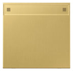 Jung ME2990NAC Wippe Schriftfeld LS Messing classic