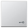Jung A590TAL Wippe Symbol Tür Serie A aluminium