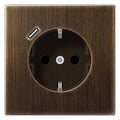 Jung ME1520-18CAT SCHUKO-Steckdose m.USB Typ C