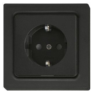 Eltako DSS55E-am SCHUKO-Steckdose m.Oberteil anthrazit matt 30055898