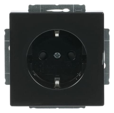 BJ 20 EUCRB-81 SCHUKO Steckdosen Einsatz o.Spreize anthrazit future linear