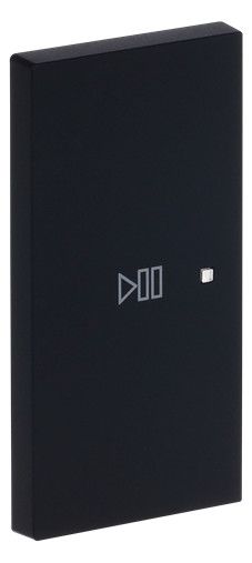 BJ 6237-21-45M Wippe 2-fach links Symbol "Play/Pause"