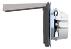 Mert MEG 2314-6050 SCHUKO-Steckdose m.Klappdeckel IP44 BRS StK Nickelmetalli