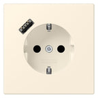Jung LC1520-18A245 SCHUKO-Steckd.m.USB Typ A LC4320B