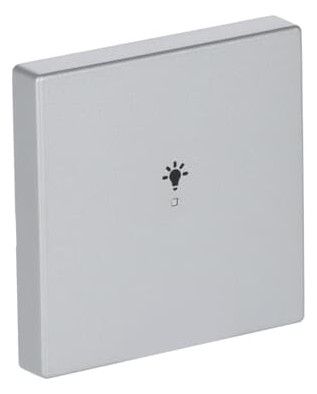 BJ 6231-10-83 Wippe 1-fach Licht Busch-free@home alusilber