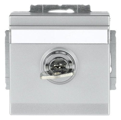 BJ 20 EUKNBSL-83-101 SCHUKO Steckdosen-Einsatz alusilber future