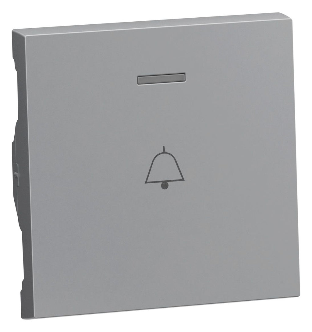 Legrand 765215 SEANO Wippe beleuchtet m. Symbol Klingel Farbausführung Aluminium