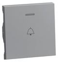 Legrand 765215 SEANO Wippe beleuchtet m. Symbol Klingel Farbausführung Aluminium