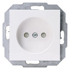 Kopp 948613001 HK07 Steckdose o.Schuko erh.Ber.schutz arktisweiß