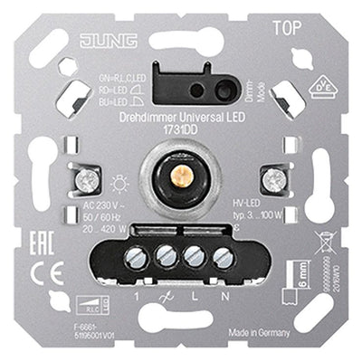 Jung 1731DD Drehdimmer Universal LED