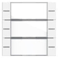 GIRA 577327 Wippenset 3f BSF Tastsensor4 System 55 Klar/Reinweiß seidenmatt