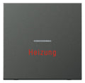 Jung AL2990HAN Wippe Heizung Notschalter m.Lichtleiter LS Aluminium anthrazit