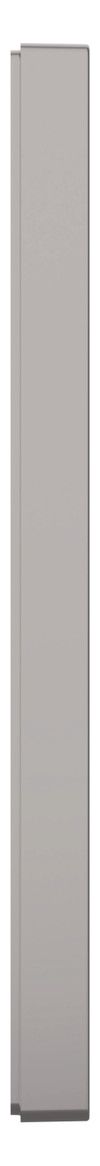 Mert MEG 4020-6550 D-Life Metall Rahmen 2fach Nickelmetallic