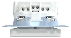 Mert MEG 2302-0325 SCHUKO-Steckdose BRS m.Schriftfeld StK aktivweiß glänzend S.M