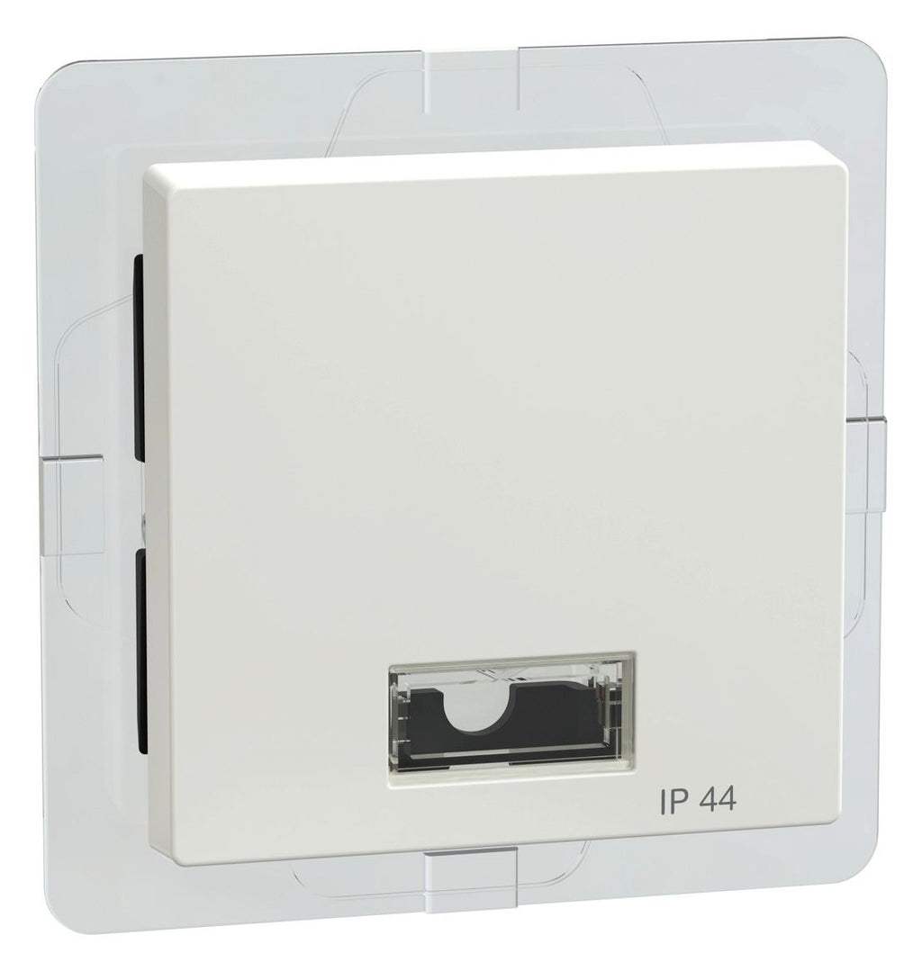 Mert 432719 Wippe m.Fenster rechteckig IP44 polarweiß glänzend System M