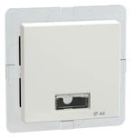 Mert 432719 Wippe m.Fenster rechteckig IP44 polarweiß glänzend System M