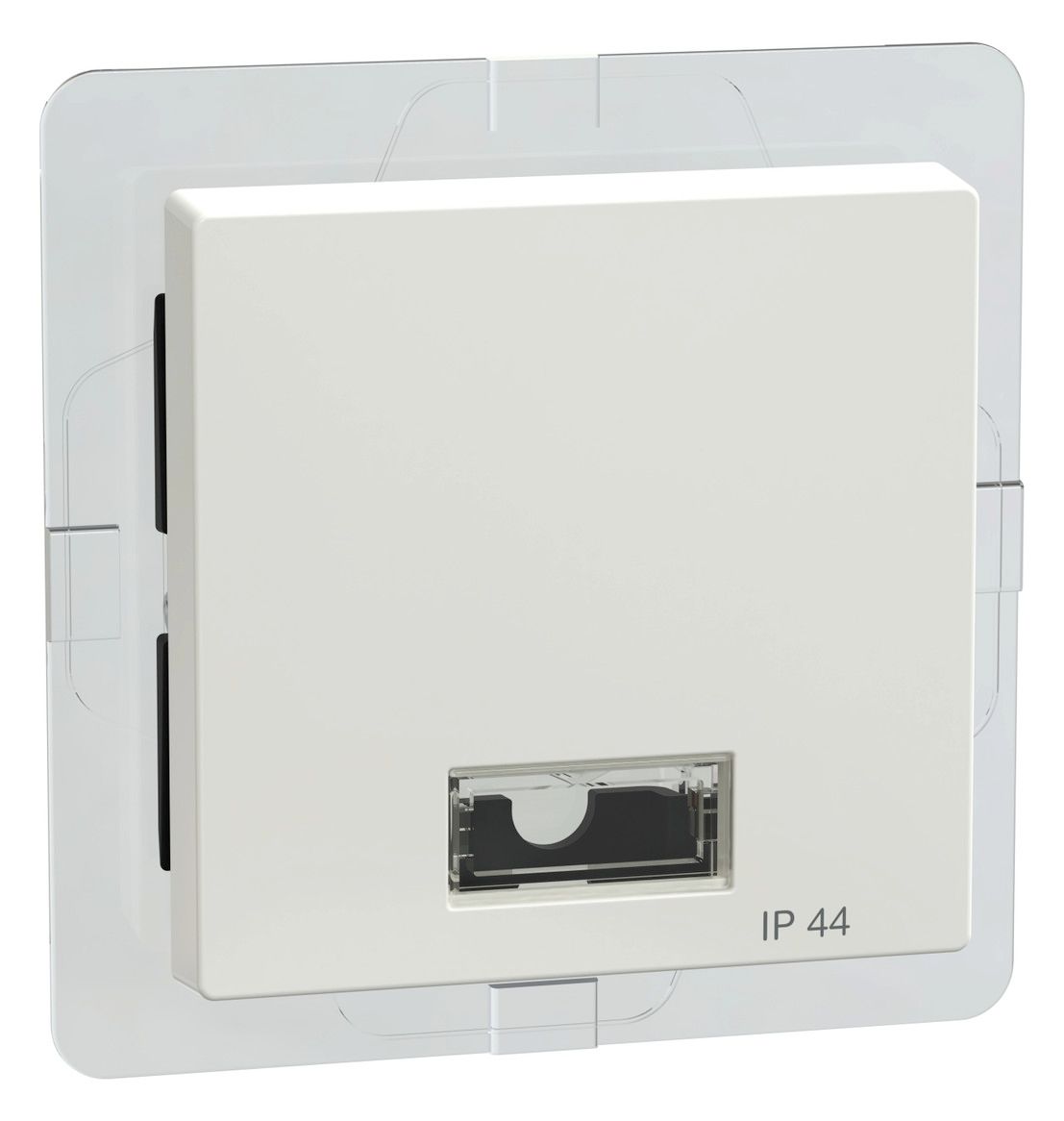 Mert 432719 Wippe m.Fenster rechteckig IP44 polarweiß glänzend System M