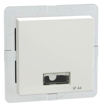 Mert 432719 Wippe m.Fenster rechteckig IP44 polarweiß glänzend System M