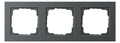 GIRA 021323 Abdeckrahmen 3fach E2 Anthrazit