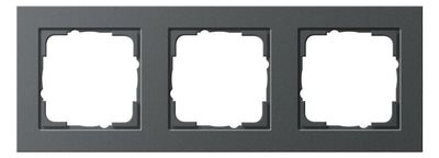 GIRA 021323 Abdeckrahmen 3fach E2 Anthrazit