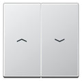 Jung A595PAL Wippe m.Symbolen Auf/Ab f.509VU/539VU Serie A aluminium