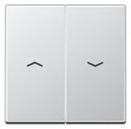 Jung A595PAL Wippe m.Symbolen Auf/Ab f.509VU/539VU Serie A aluminium