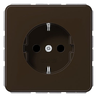 Jung CD1520BFBR SCHUKO Steckdose bruchsicher braun
