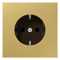 Jung ME1520NKIC SCHUKO Steckdose o.Kralle erh.Ber. LS Messing classic