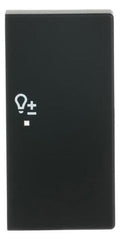 BJ 6234-22-885 Wippe/R 2f Dimmer schwarz matt Busch-free@home future linear