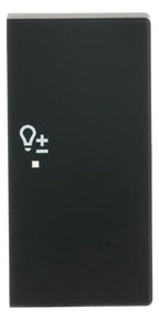 BJ 6234-22-885 Wippe/R 2f Dimmer schwarz matt Busch-free@home future linear