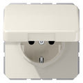 Jung CD1520NBFKL SCHUKO Steckdose o.Kralle Klappdeckel bruchsicher weiß