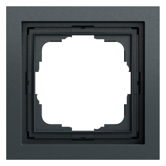 GIRA 021173 Abdeckrahmen 1f Gira F200 Anthrazit(lack.)