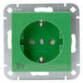 Kopp 940008004 HK07 Schuko Steckdose Aufdruck "SV" grün