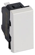 Legrand 278001L Wechselschalter 10AX 1-modulig bel. m.LED Mosaic ultraweiß
