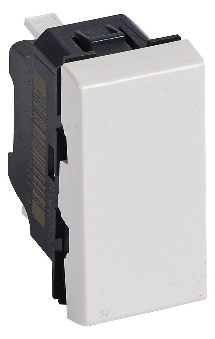 Legrand 278001L Wechselschalter 10AX 1-modulig bel. m.LED Mosaic ultraweiß