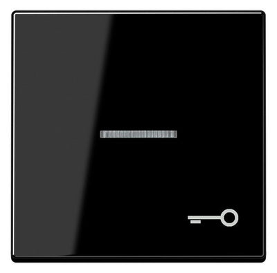Jung A590KO5TSW Wippe Symbol Tür m.Lichtleiter Serie A schwarz