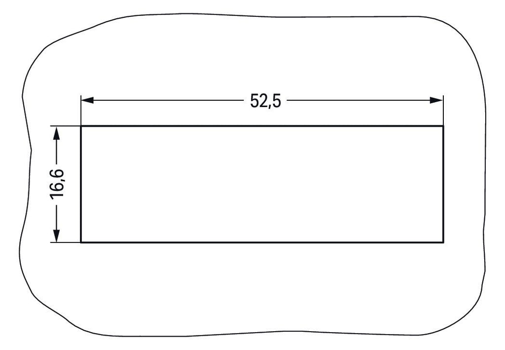 WAGO 770-341 Snap-In-Rahmen,5-polig,0,5 … 2,0mm, weiß
