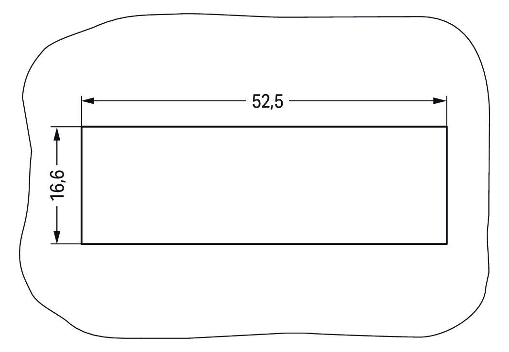 WAGO 770-341 Snap-In-Rahmen,5-polig,0,5 … 2,0mm, weiß