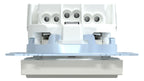 Mert MEG 2304-0319 SCHUKO-Steckdose BRS m.Lichtausl.+LED StK polarweiß gl.Sys.M
