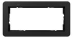 GIRA 1002153 Abdeckrahmen 2f o.M.Gira E1 Schwarz m