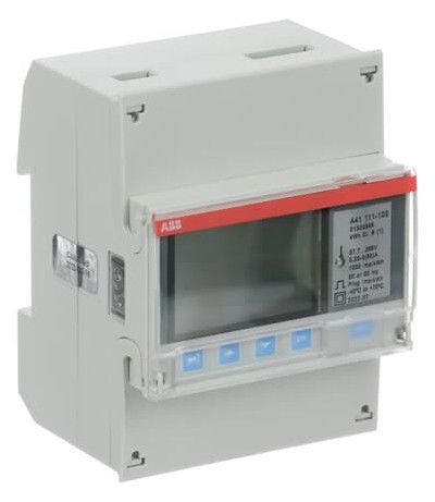ABB A41 111-100 Wechselstromzähler Stahl, 1Ph, Direktanschluss 80A