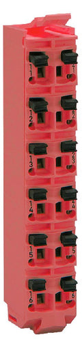 Schneider TM5ACTB52FS Sicherheits- kodierte Reihenklemme 12Kontakte rot