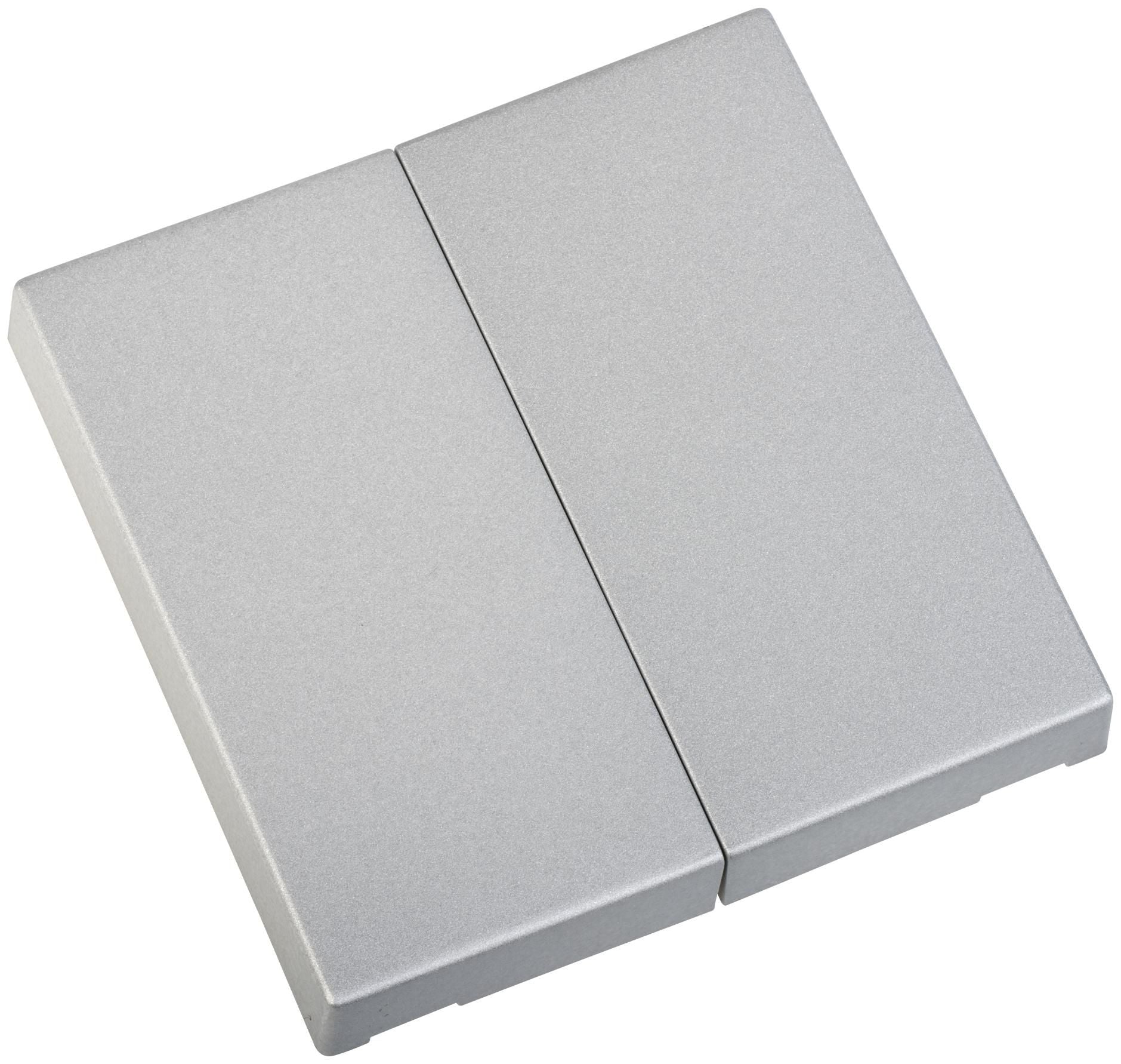 ELDAT RTS23-ACC-01-25P2 Wippe EIN/AUS 2x Format 55 alu-lackier.f.Wandsender RTS23