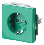 BJ 20 EUCB-13-82-102 SCHUKO Steckdosen-Einsatz gn RAL6032 future