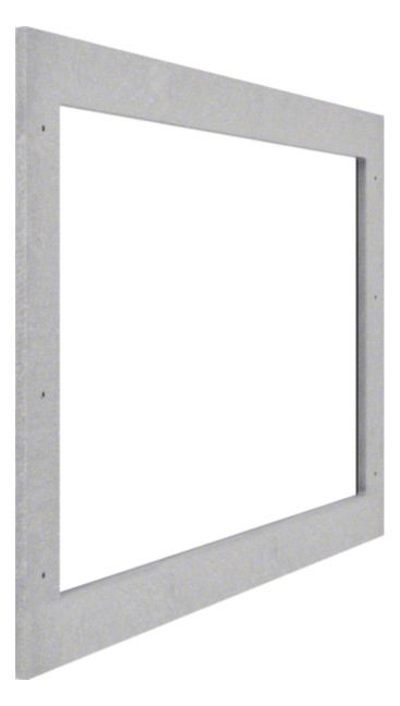 Hager FZ296N Ausgleichsrahmen 1045x1045x22 zur Vergrösserung Wandabst.