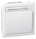 Schneider 5980052 Wechselschalter 1-pol, inkl. Einbaudose Wippe RAL9016 weiß