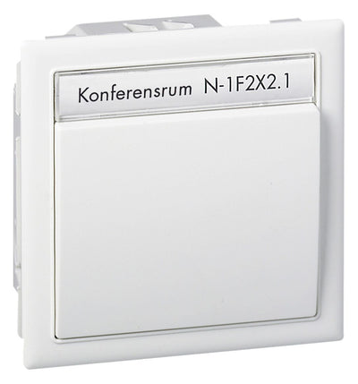Schneider 5980052 Wechselschalter 1-pol, inkl. Einbaudose Wippe RAL9016 weiß