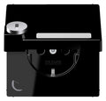 Jung LS 1520 NAKLSL SW SCHUKO-Steckdose 16A 250V Berührungs.- schutz Klappd.SF